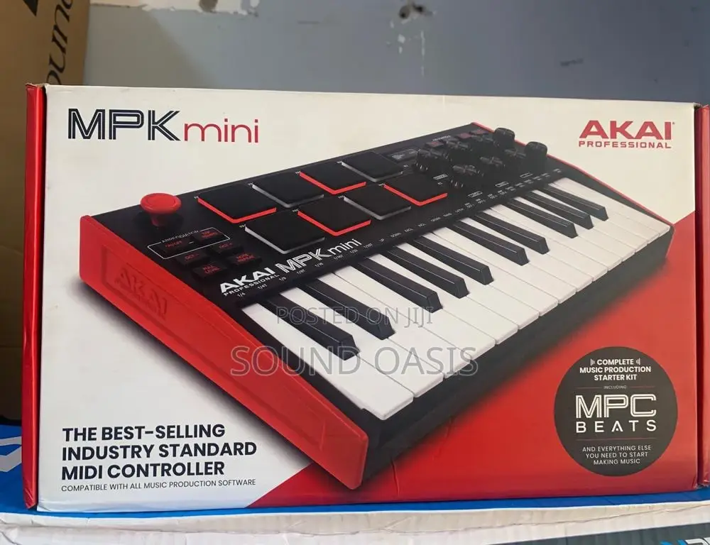 Akai MPK Mini MK3
Midi Keyboard Controller