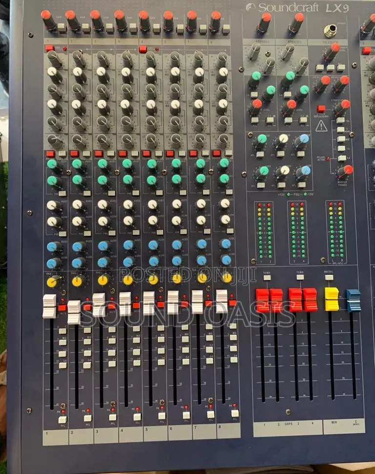 16-Channel Professional Live Performance Audio Mixer