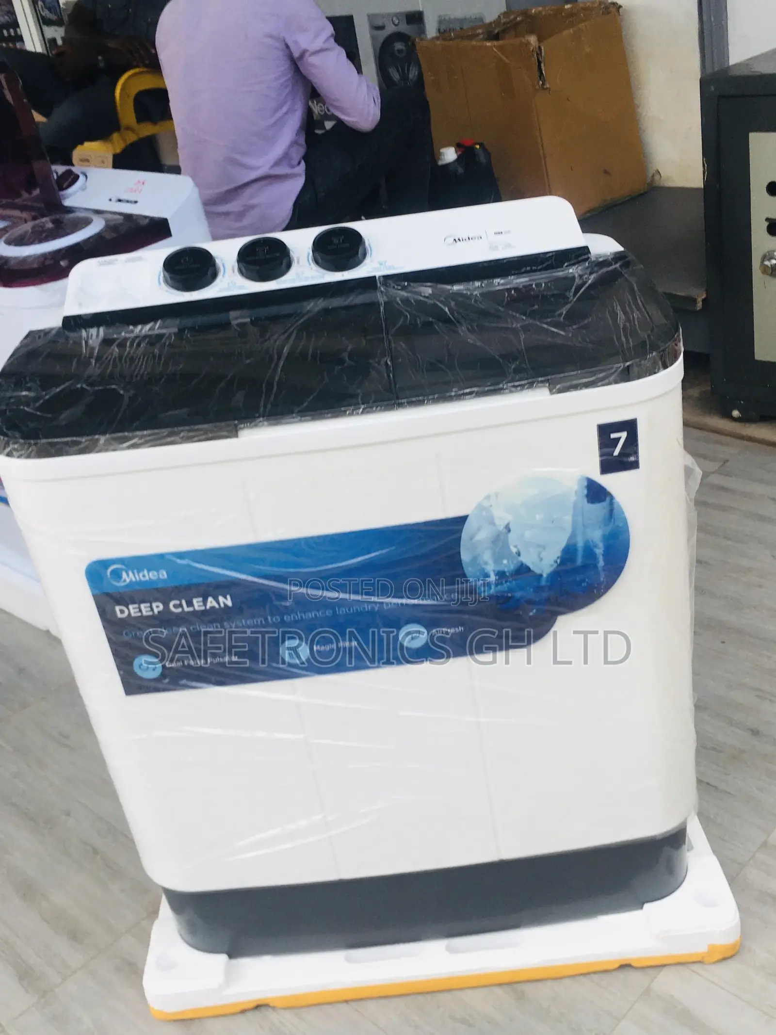 Semiautomatic Topload Washingmachine 7kg Midea Electric