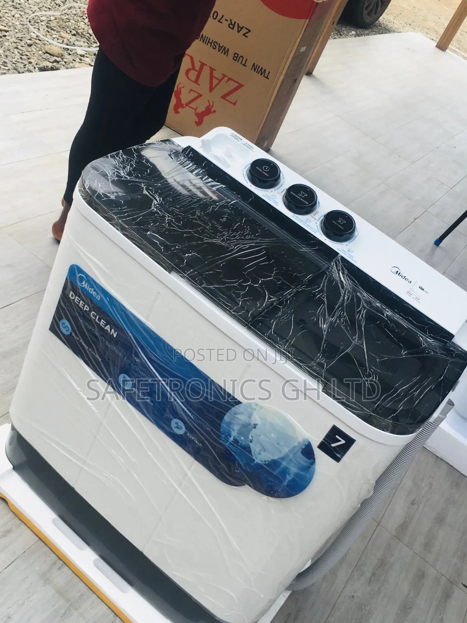 Twintub Midea Washingmachine 7kg Topload Semiautomatic