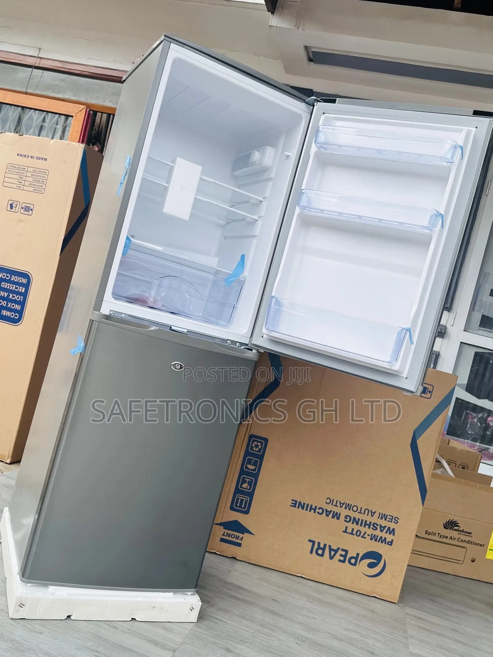 Doubledoor Pearl Pf-200b 140 Liters Bottomfreezer Fridge
