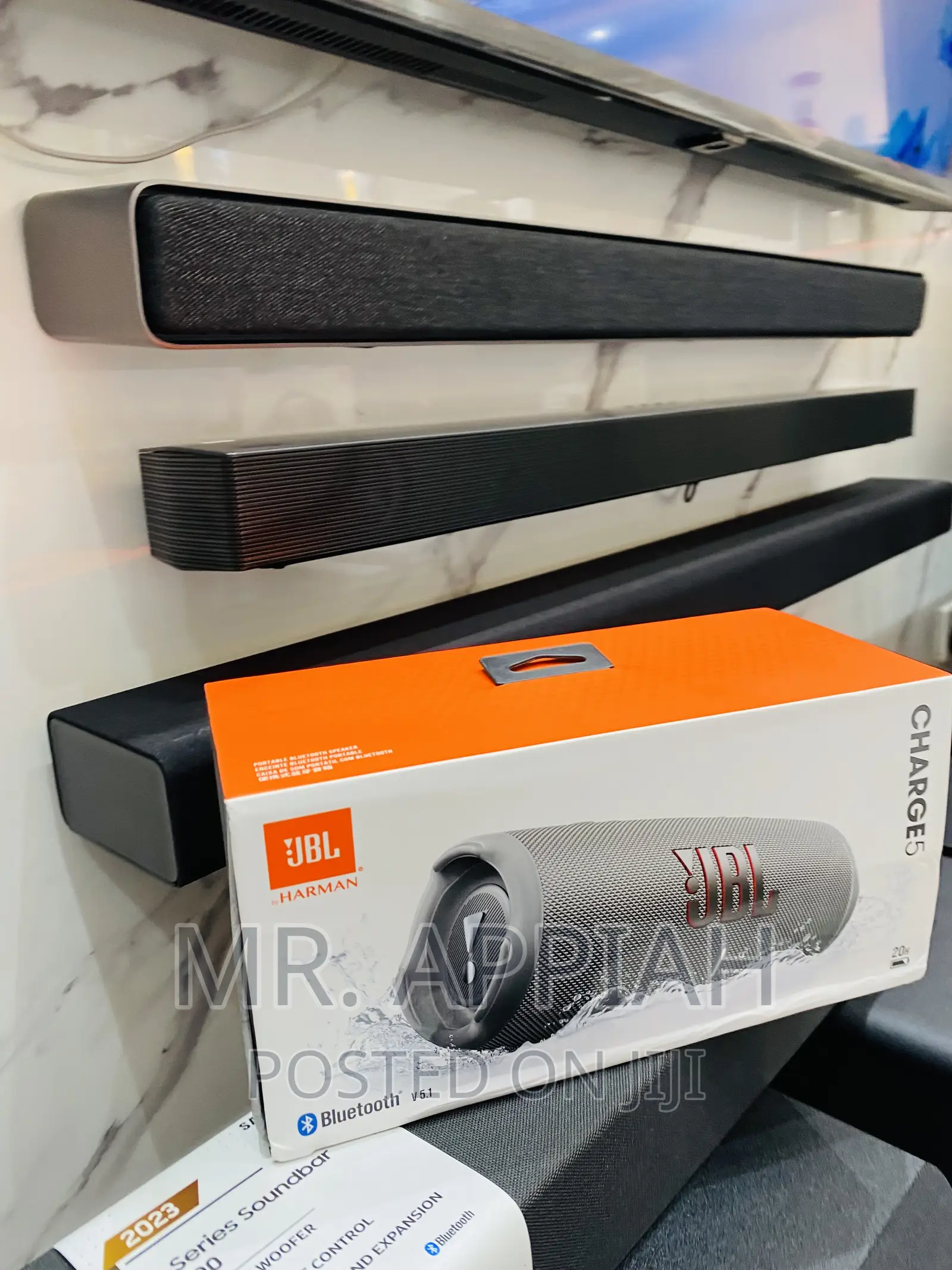 Original JBL Charge 5 Electric Bluetooth Speaker(Gray).