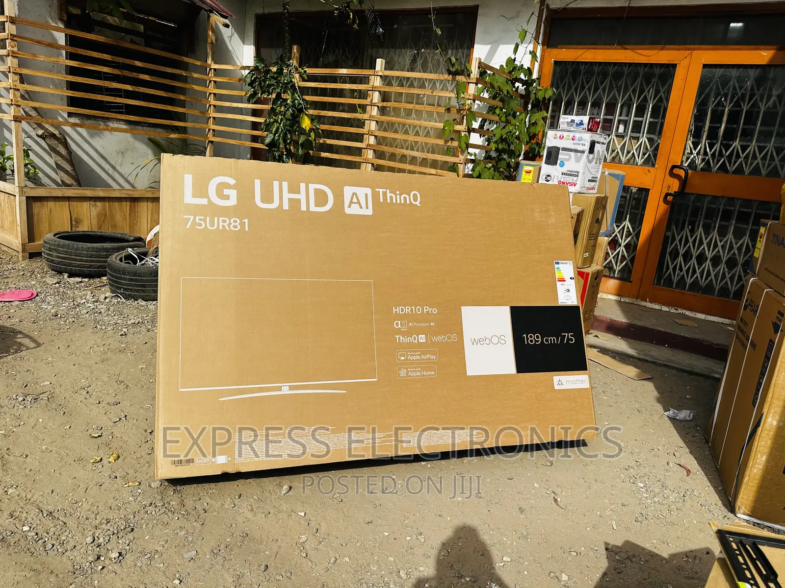 Pure Color UHD Smart Screen  LG 75”UR81 Glossy LED
