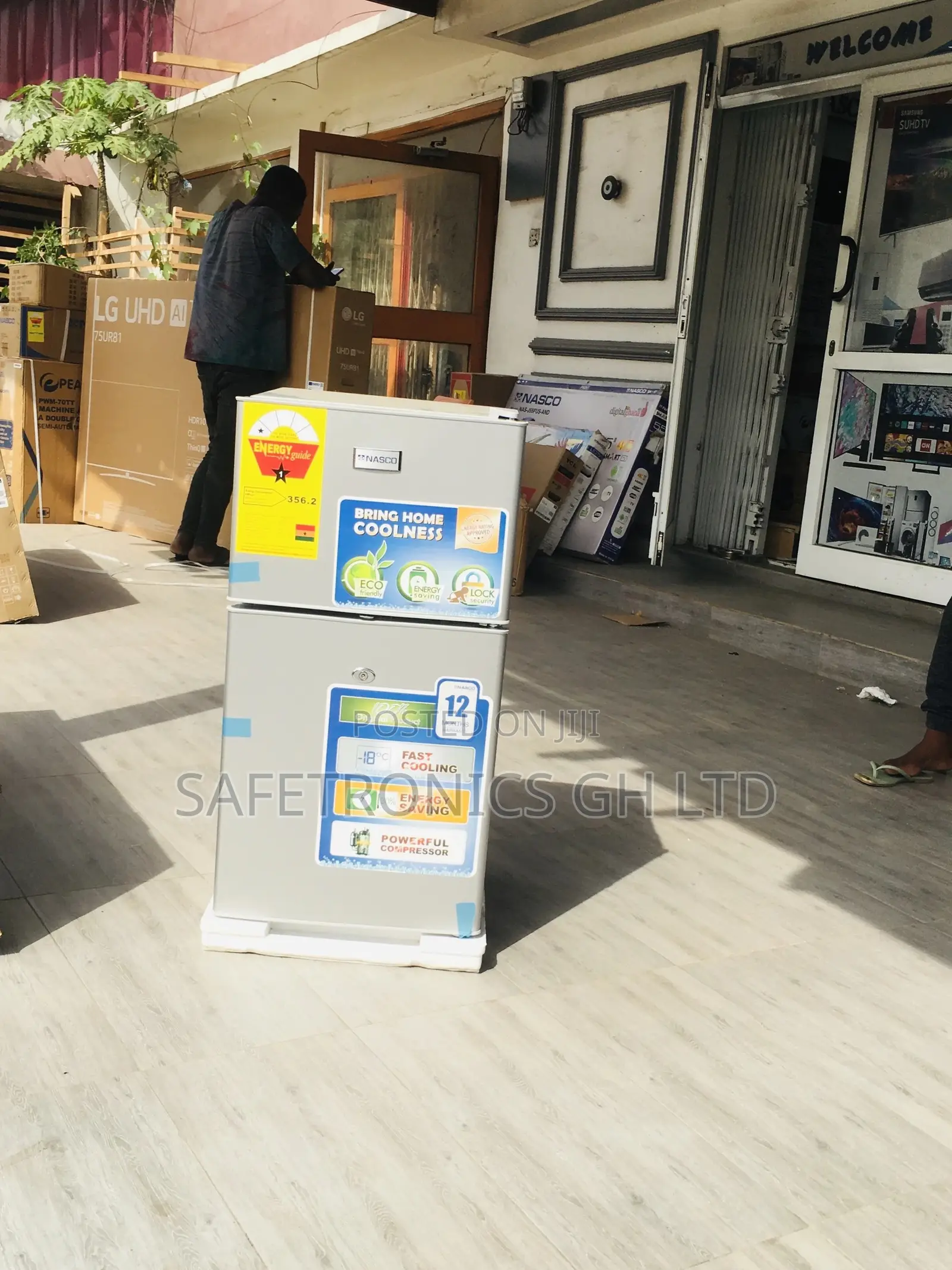 Gray Doubledoor Tabletop Nas2-120fl Topfreezer Nasco Fridge