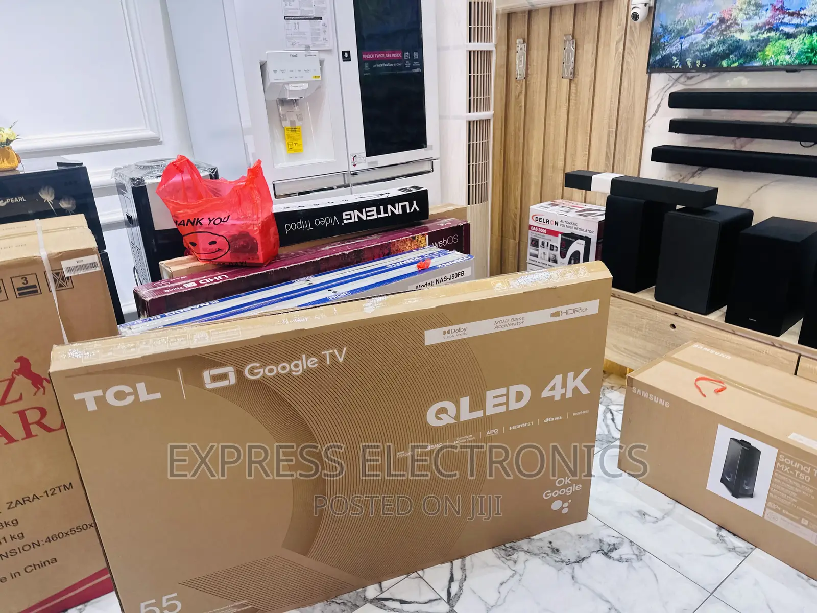 Powerful Qled Uhd Smart TCL 55”C645