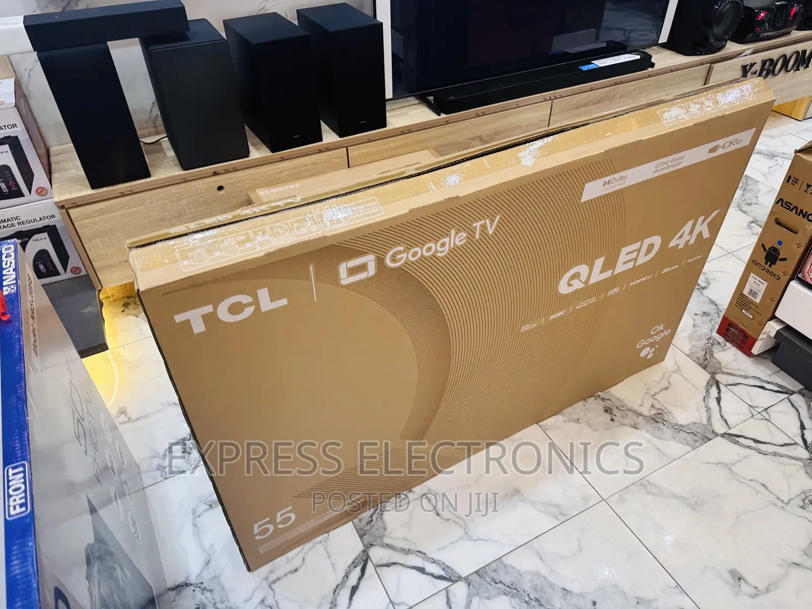 True Cinema  Experience QLED Smart TCL 55”C645