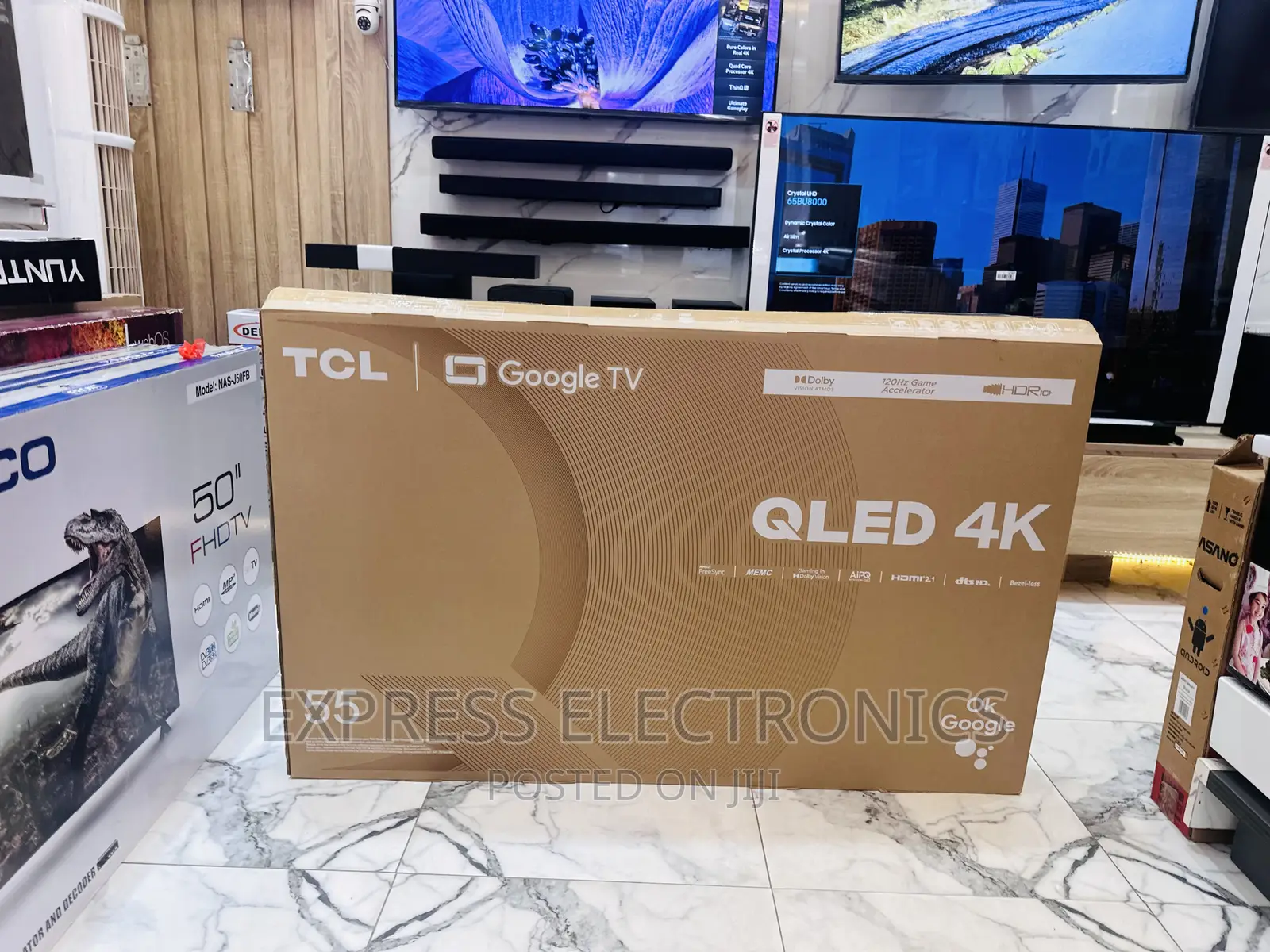 True Cinema  Experience QLED Smart TCL 55”C645