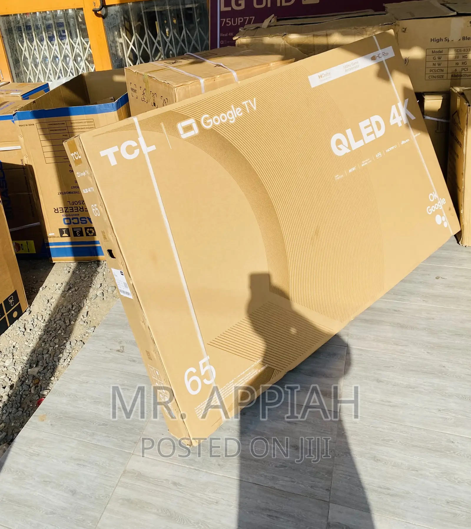 Well Designed TCL 65C645 65” HDR Smart Electric Tv.