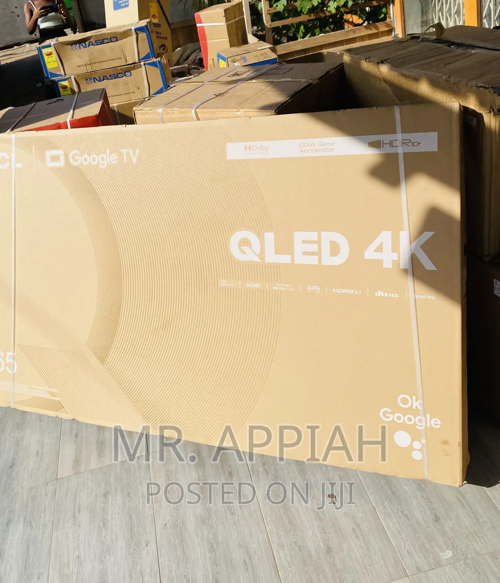 Unique Designed TCL 65C645 65” HDR Electric Google Tv.