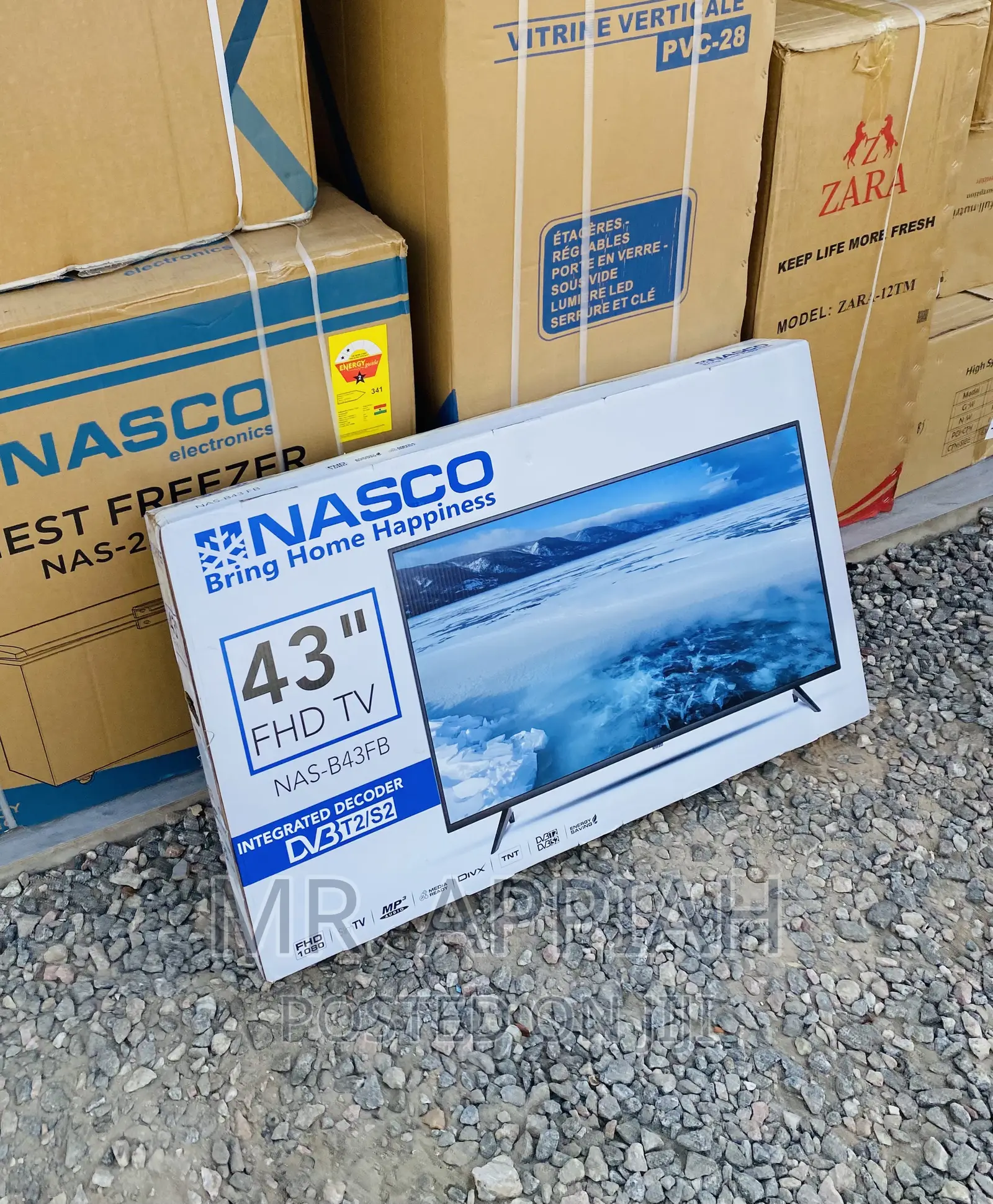 Buy Affordable Nasco 43 Inch Digital Satellite Electric Tv.