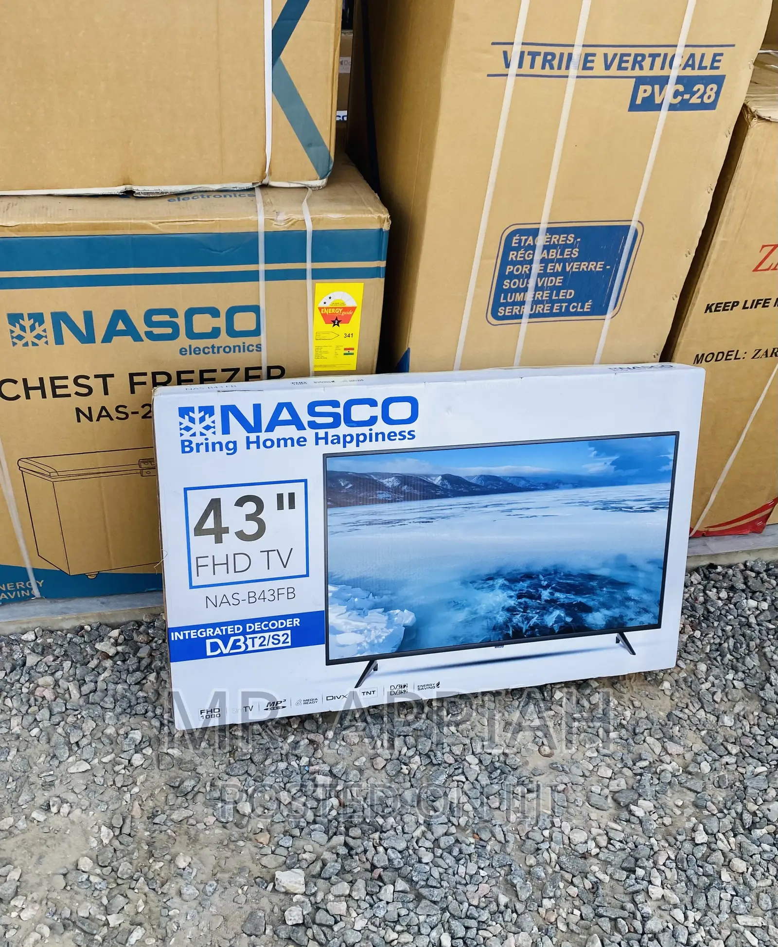 Buy Affordable Nasco 43 Inch Digital Satellite Electric Tv.