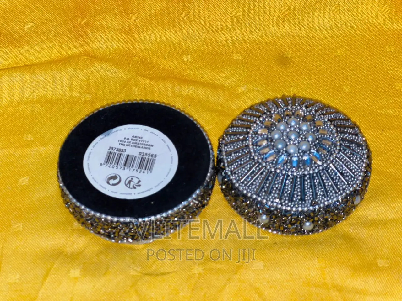Round-Shaped Storage Jewelry Box