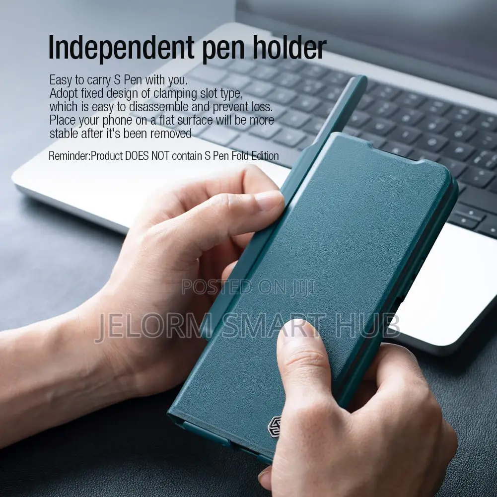 Samsung Fold 3/4/5 5G Qin Pro Leather Case With Pen Holder