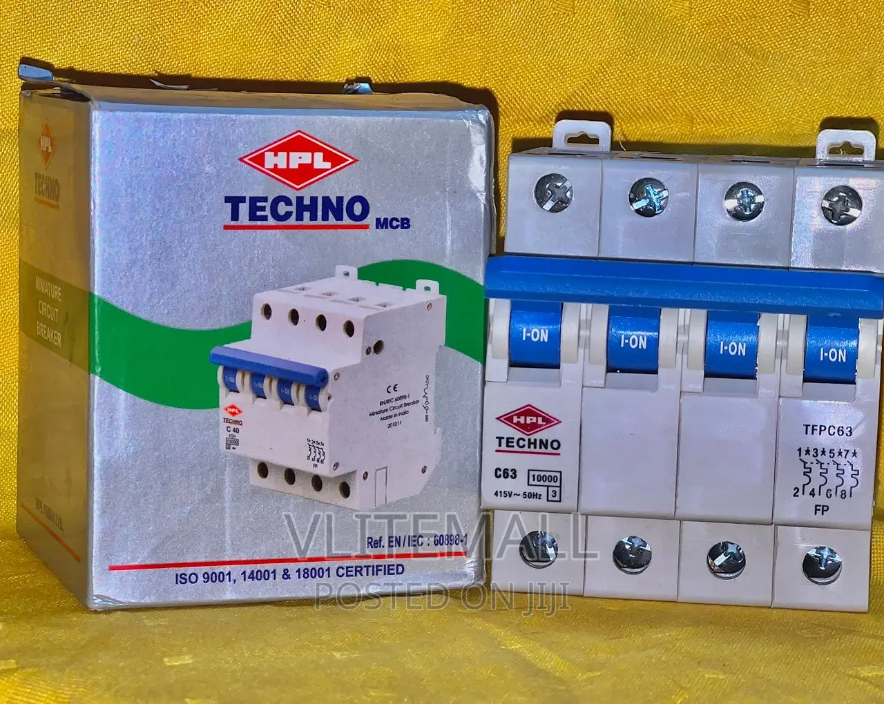 HPL 4pole 32A Miniature Circuit Breaker