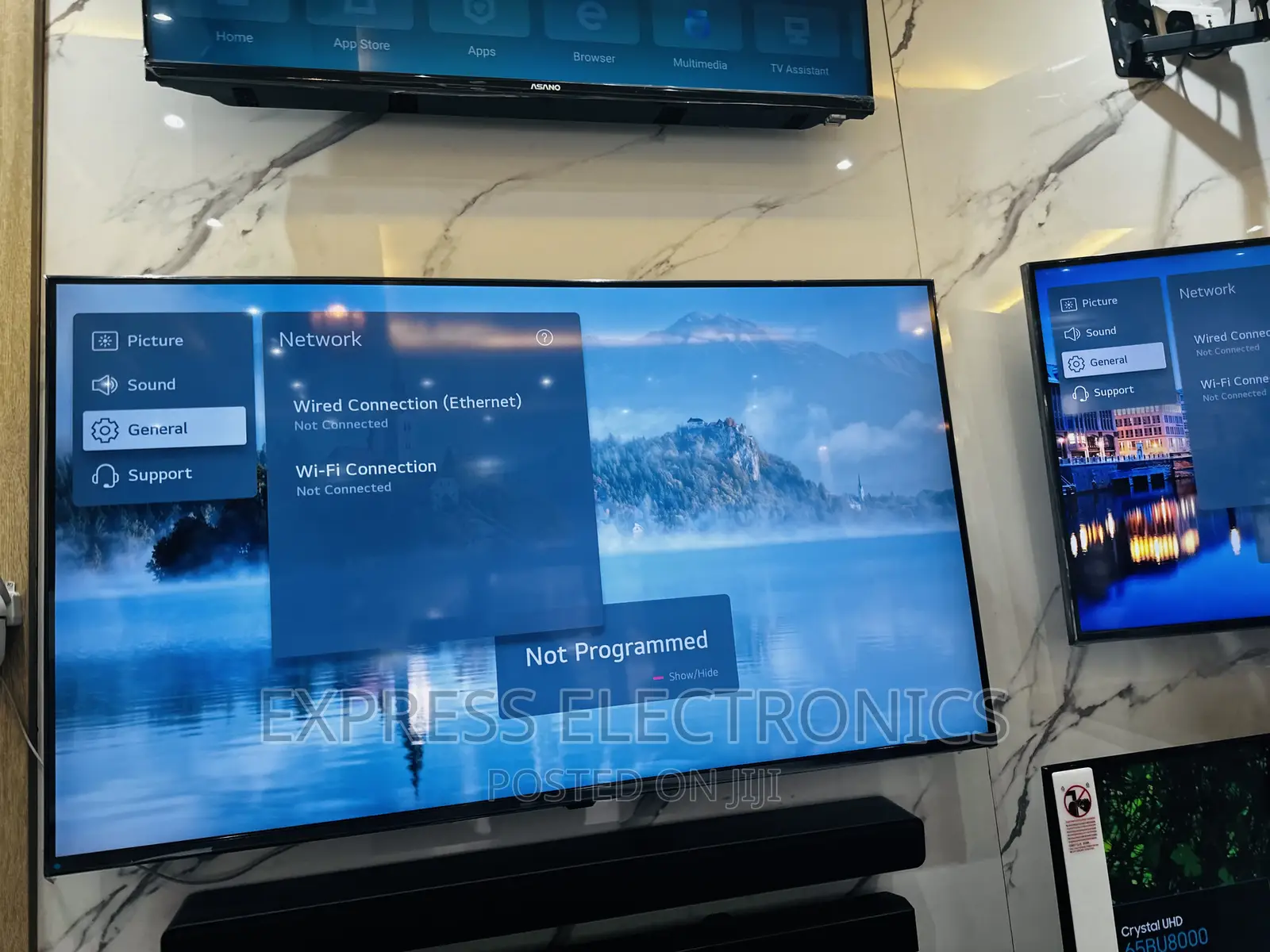 Smart HUB UHD Smart 65”UP77 Lg Tv .,