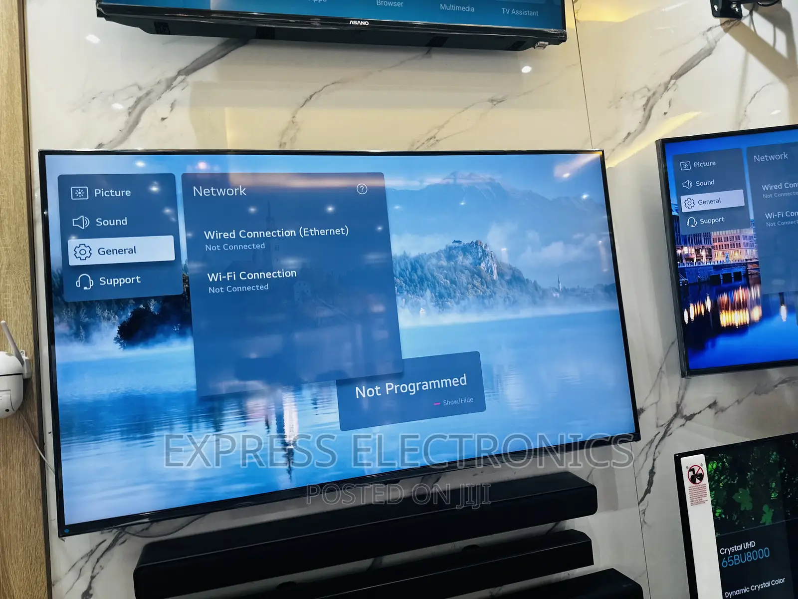 Smart HUB UHD Smart 65”UP77 Lg Tv .,