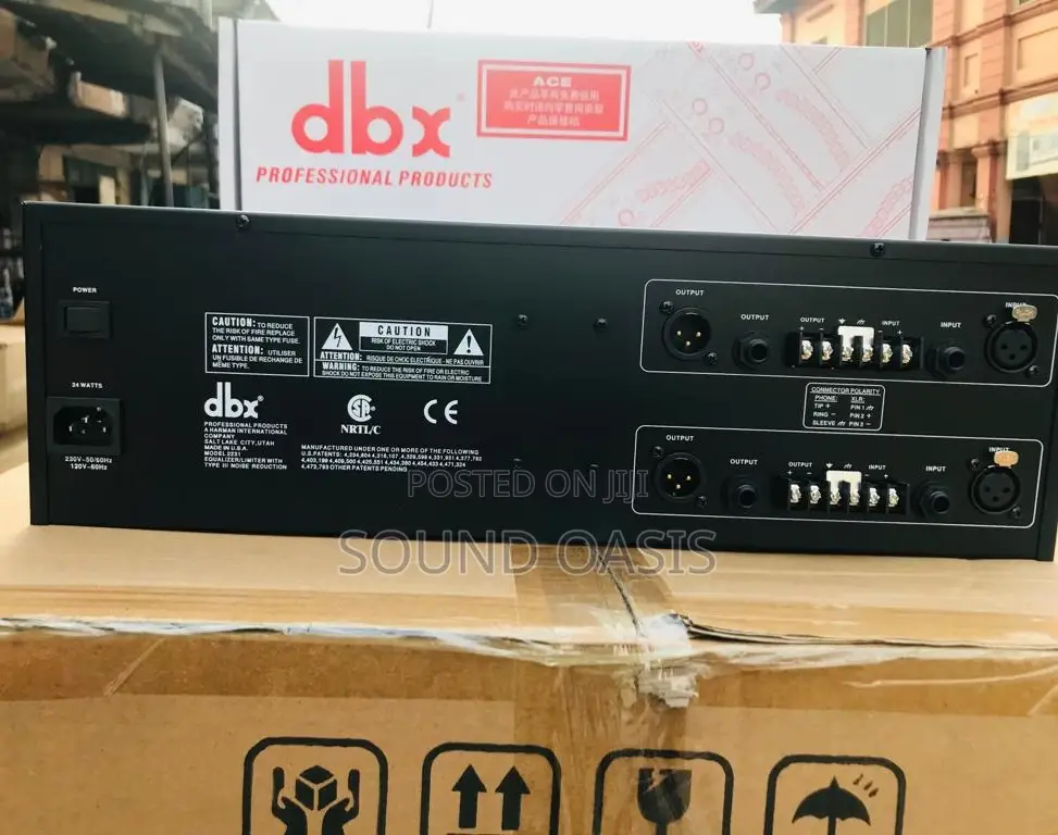 DBX 2231 31 Band Stereo Graphic Equalizer and Compressor