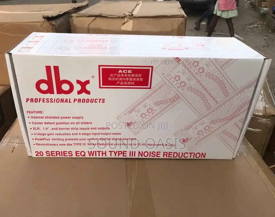 DBX 2231 31 Band Stereo Graphic Equalizer and Compressor