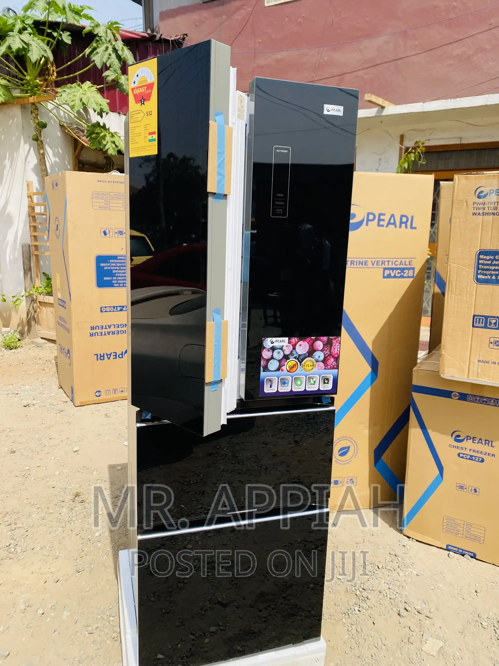 Quality Yet AffordablePearl(Pf470bg)French Door Fridgeblack
