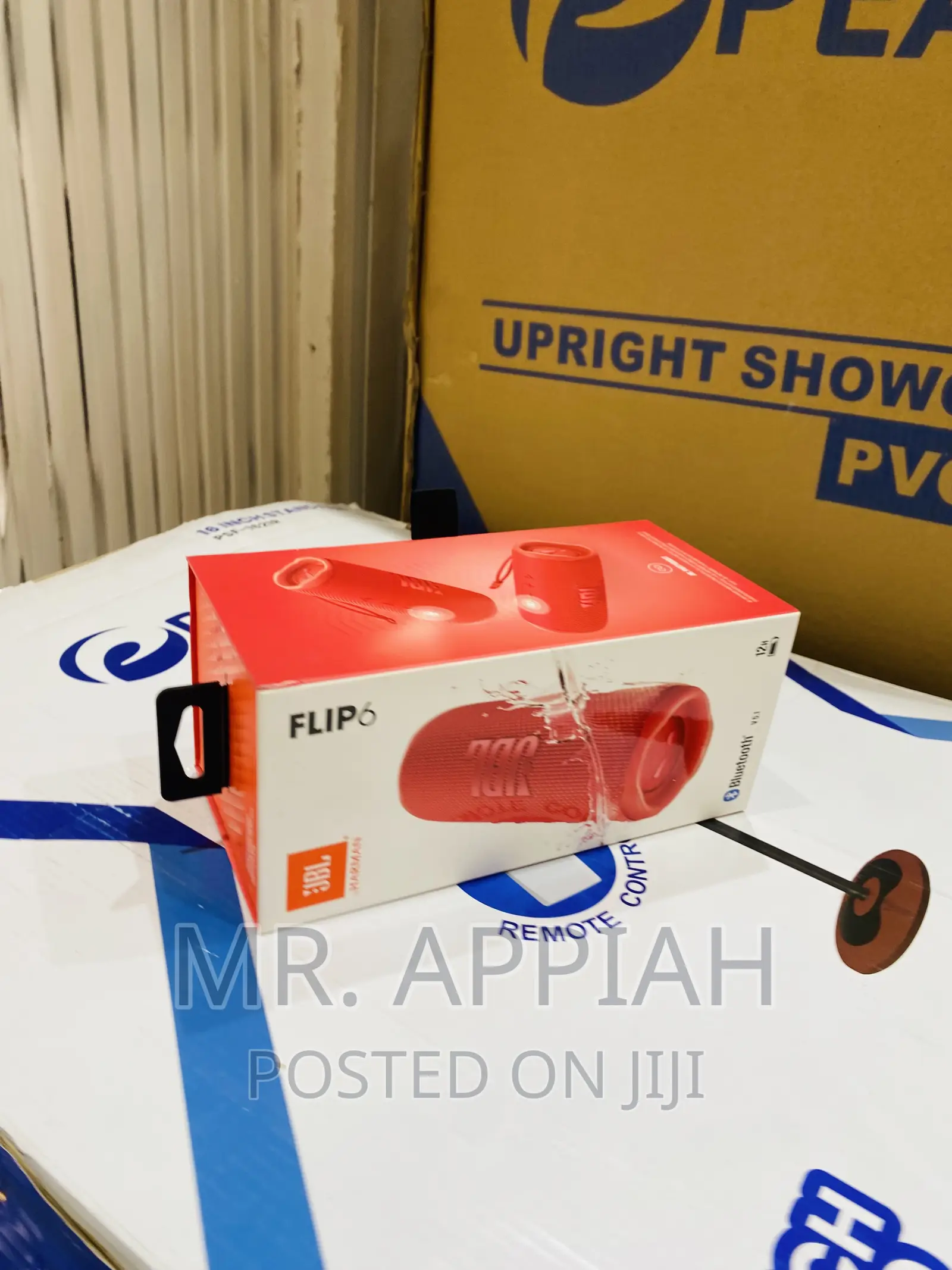 Quality Yet Affordable JBL Flip 6 Bluetooth Speaker(Red).