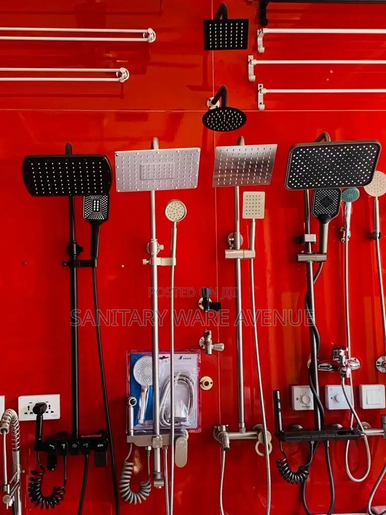 Bathroom Shower Mixers - Telephone Shower