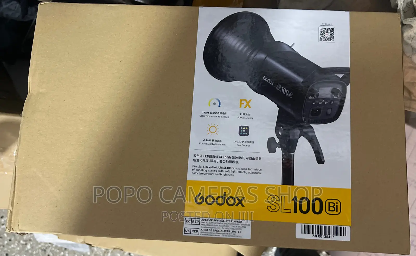 Godox SL100 Bi Video Light