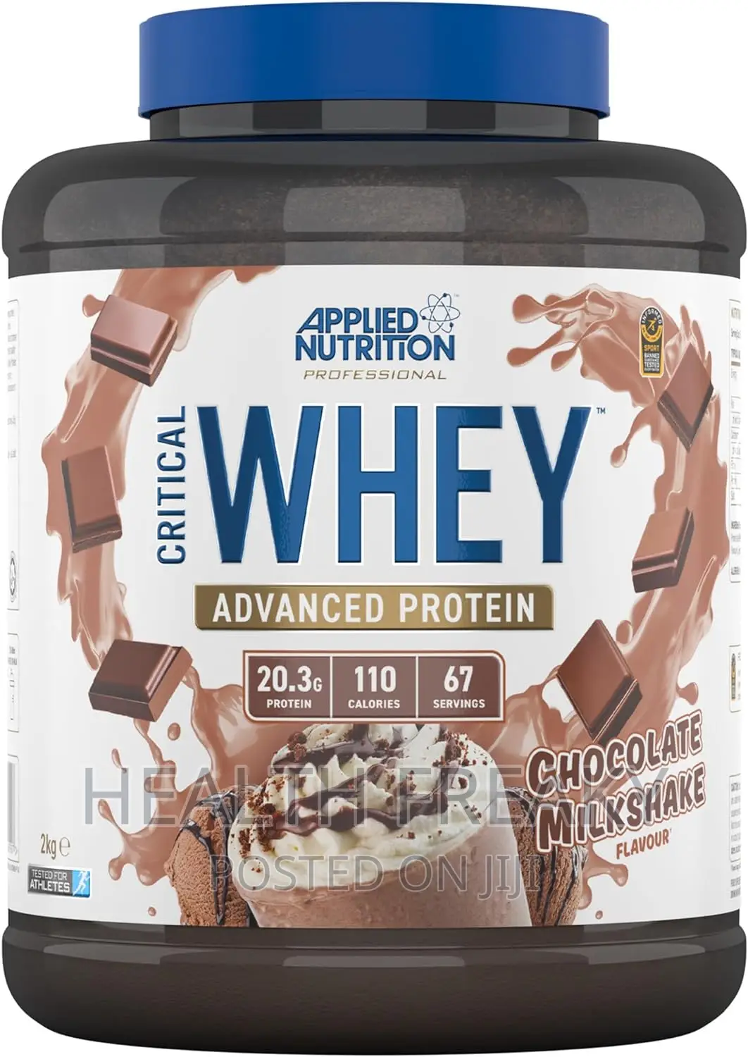 Whey Protein Isolate Critical Whey for Building Muscle 2kg