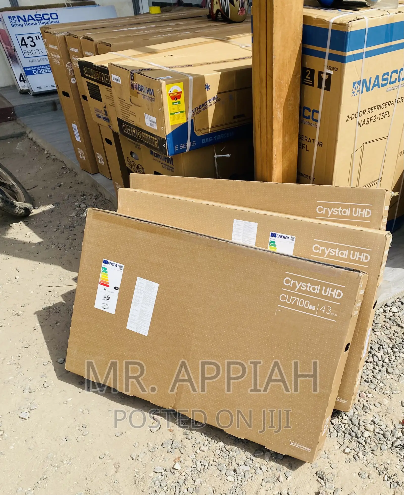 Brand New Samsung 43cu7172 43” Crystal Uhd Smart Tv.