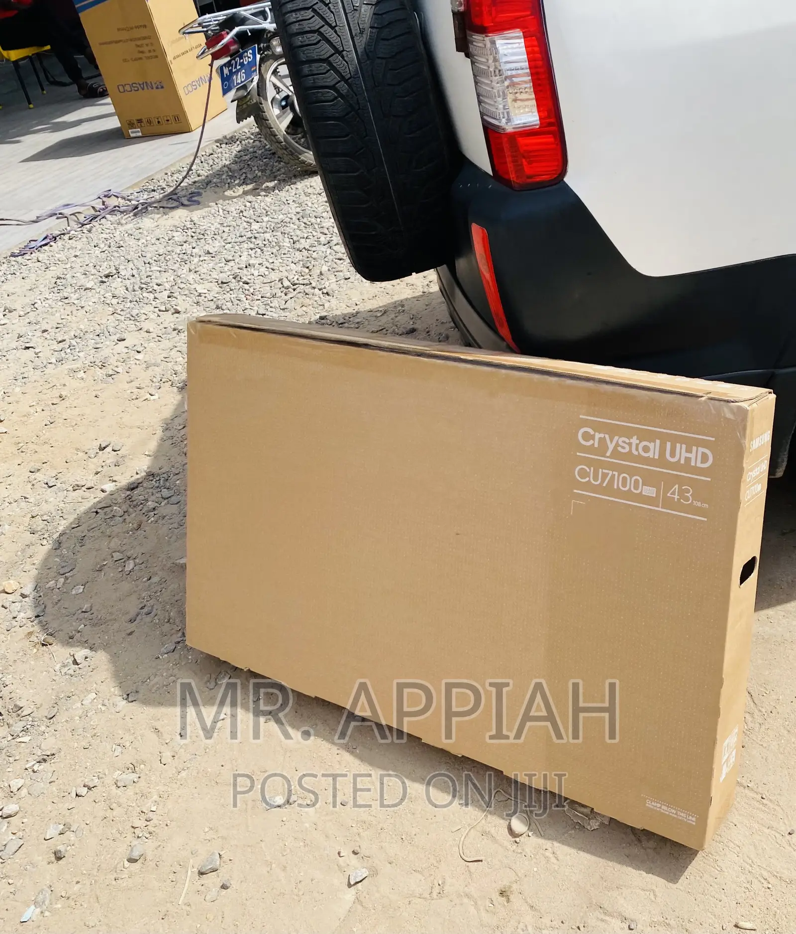 Unique Designed Samsung 43cu7172 43” Crystal Uhd Smart Tv.
