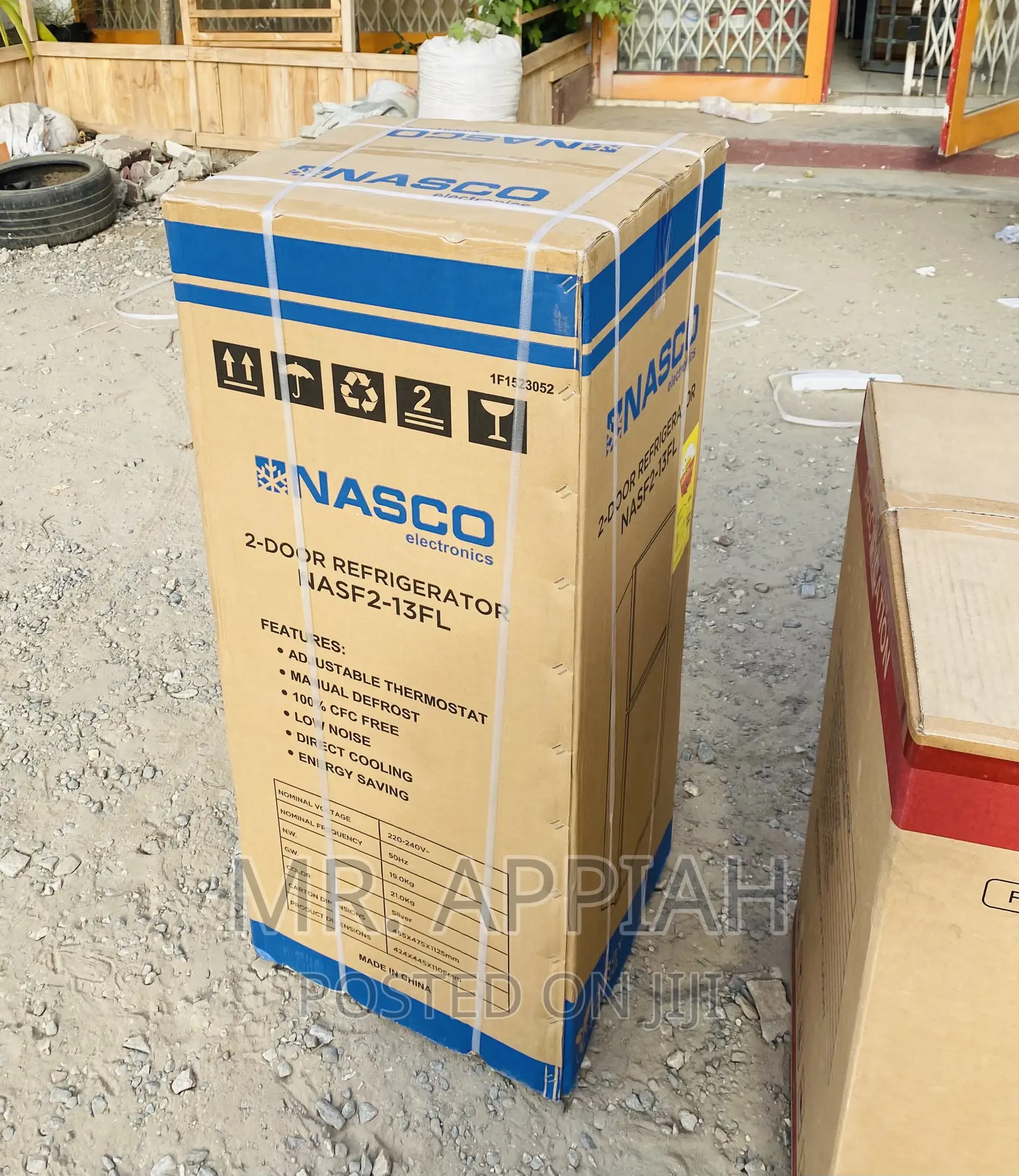 Lovely Nasco Nasf2-13fl 2 Door Electric Fridge(Gray).