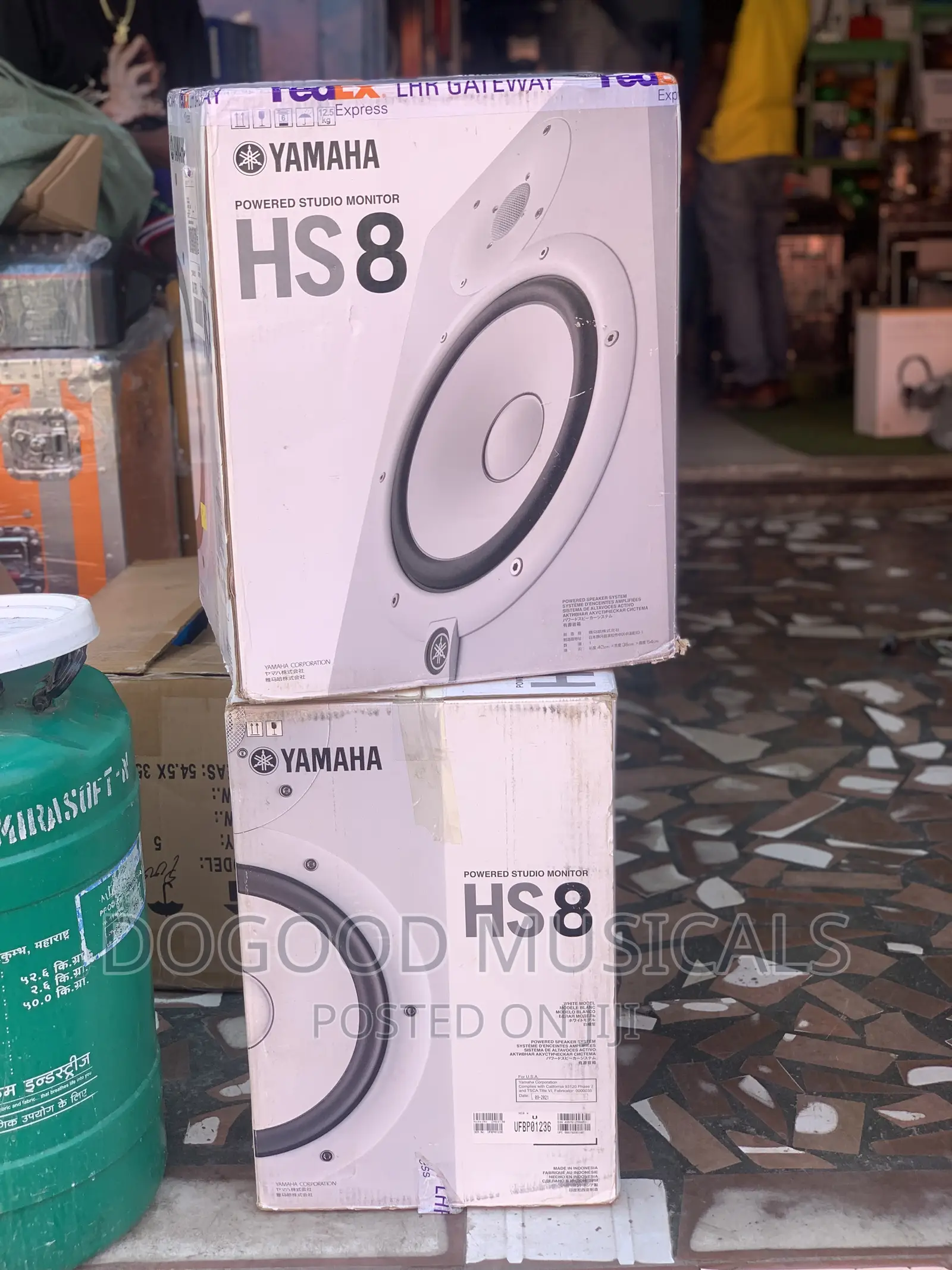 Yamaha Hs8 Power Studio Monitors