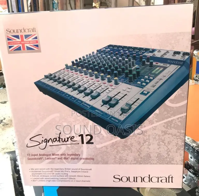 Soundcraft Signature 12 Analog Mixer