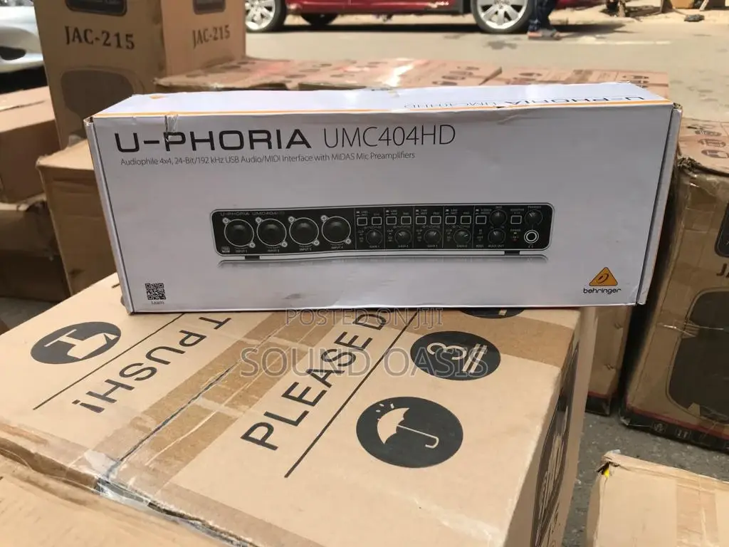 Behringer U-phoria Umc404hd Usb Audio Interface