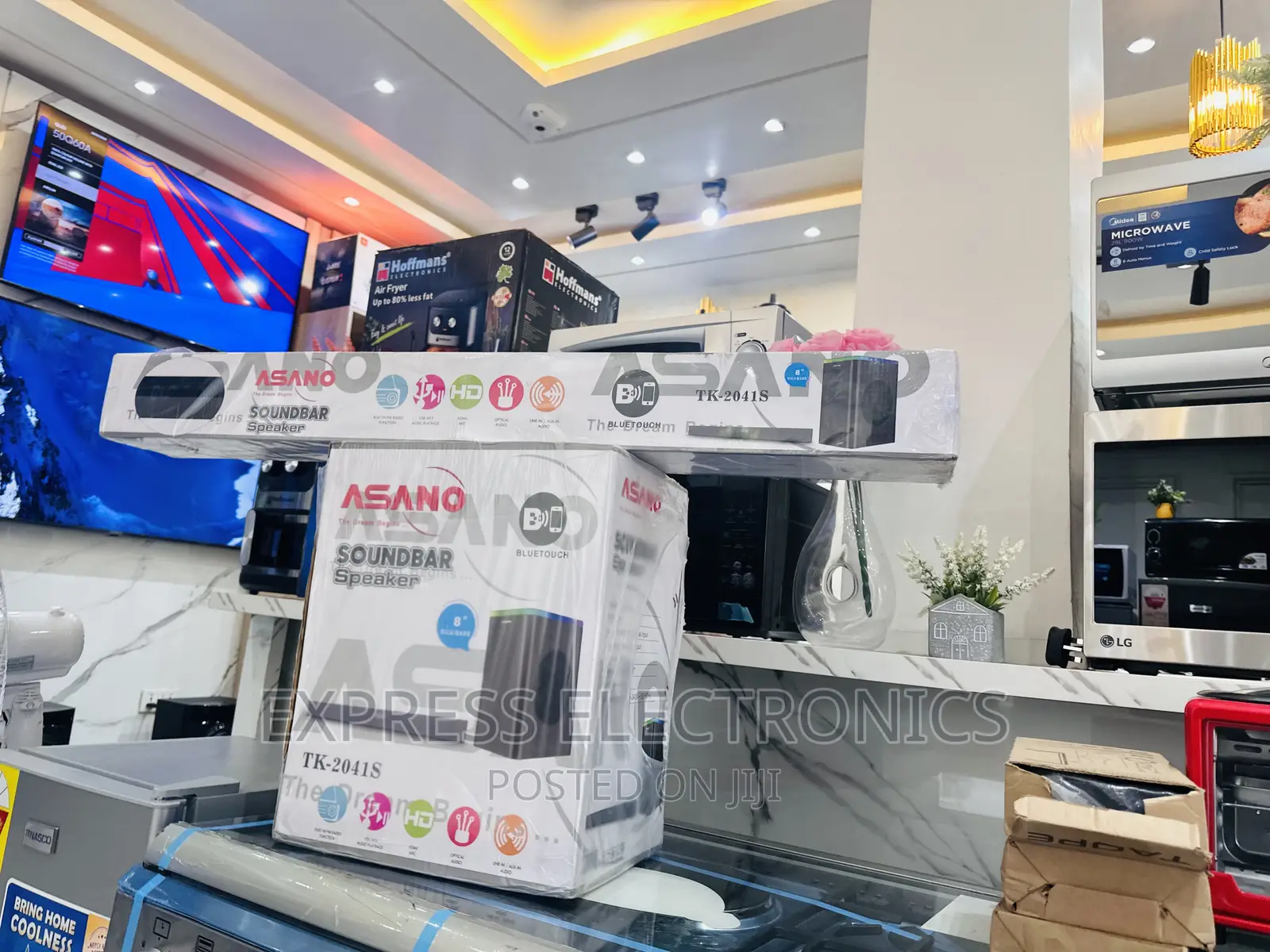 Asanotk-2041s Sound Bar Offers More Style,
