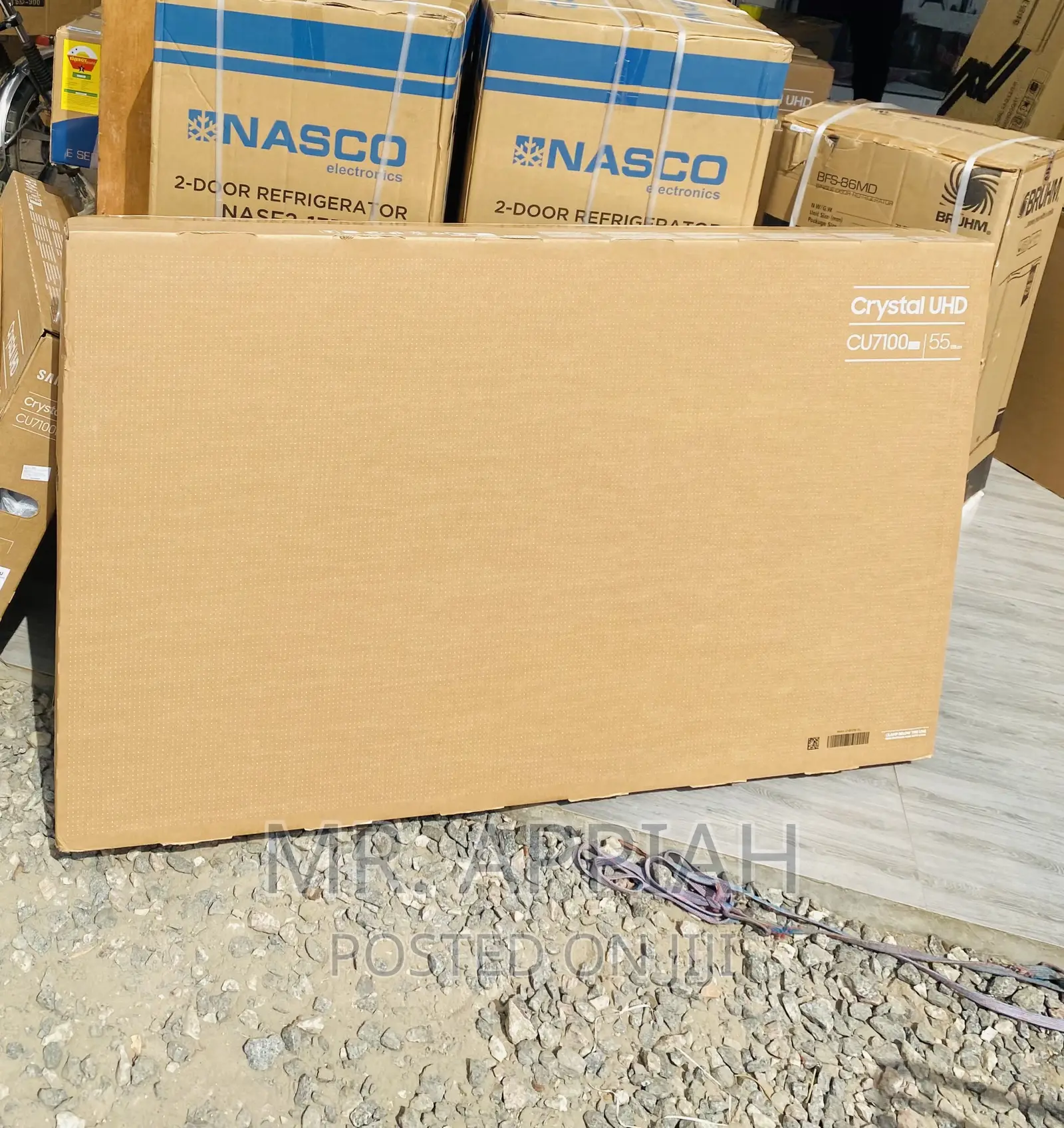 Eco-Friendly Samsung 55cu7172 55” Crystal Uhd Tv(Black).