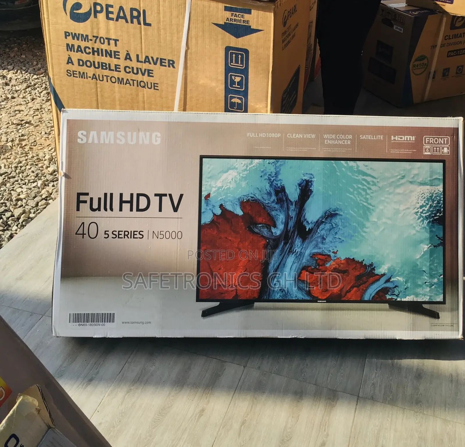N5000 Electric Samsung Glossy 40 Inches LED Black Tv Digital