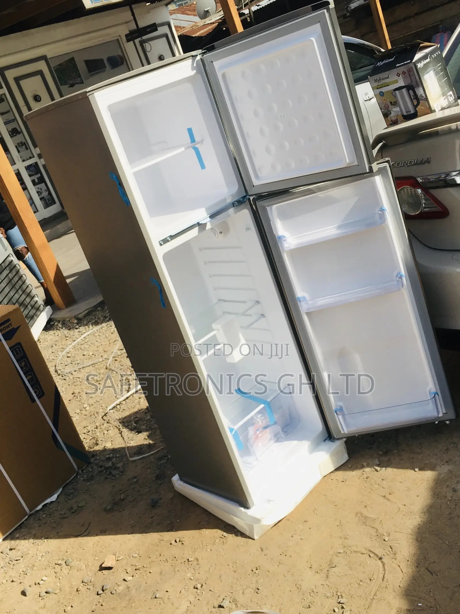 166 Liters Pearl Doubledoor Topfreezer PF-270IX Fridge