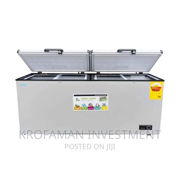 Novo Nv-518cf 518l Double Door Chest Freezer