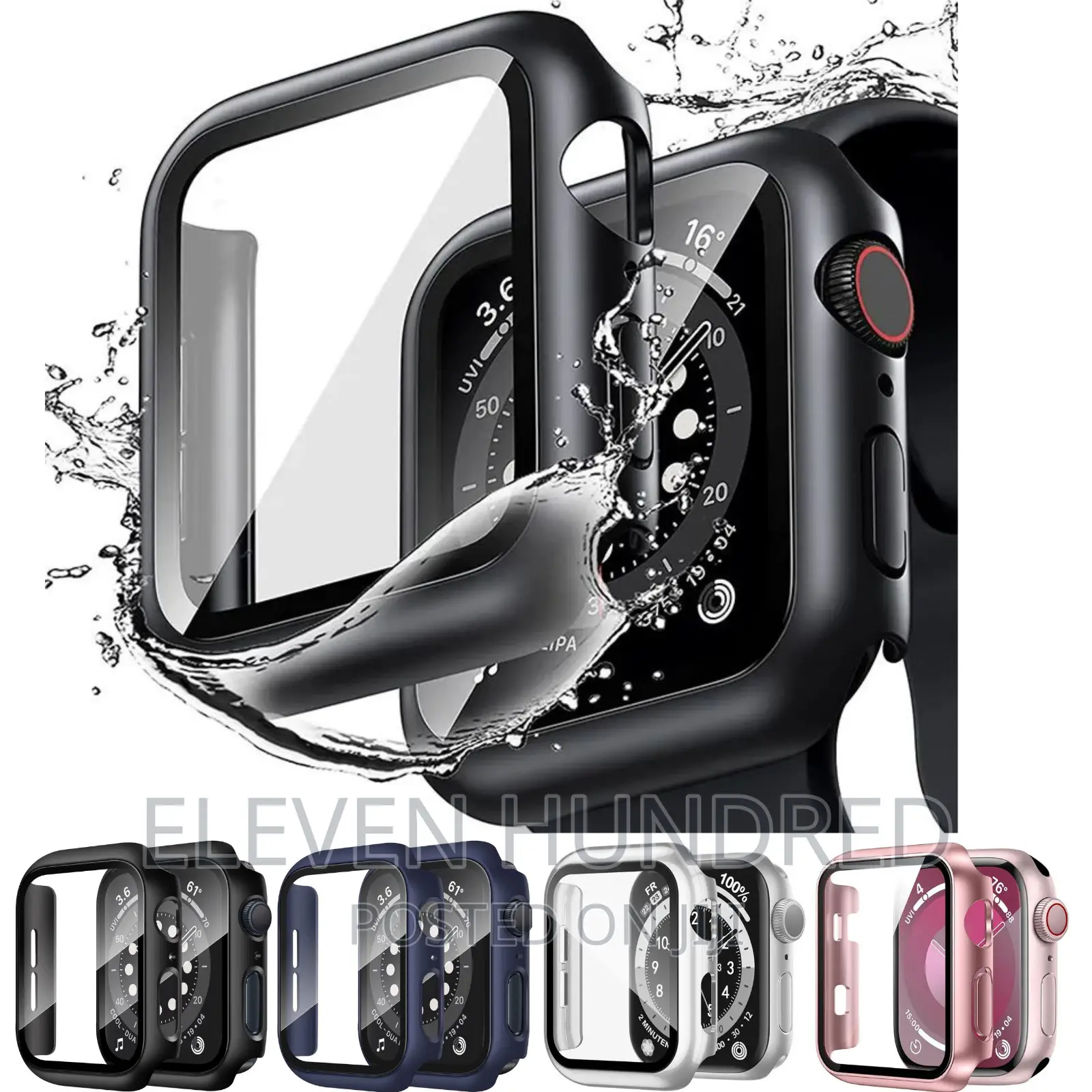 Watch Case Ultra /Se/6/7/8/9/ 4/5 Screen Protector Full