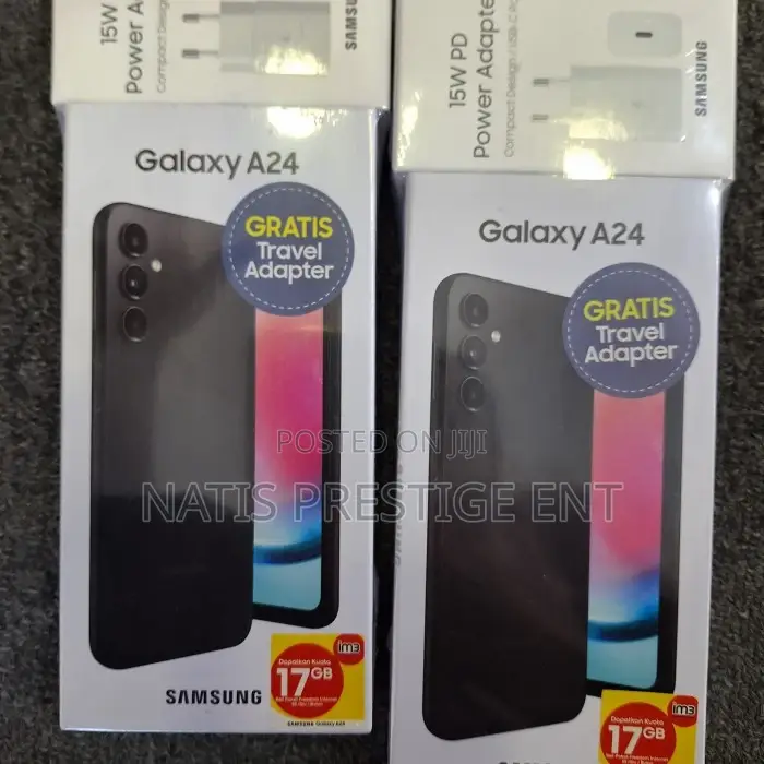 New Samsung Galaxy A24 128 GB Black