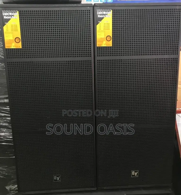 Electro-Voice Ds-215 Raw Pa Speaker Black