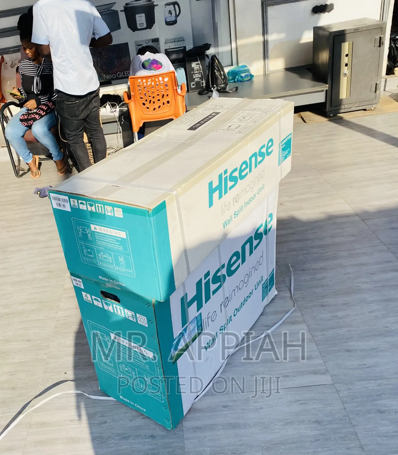 Eco-Friendly Hisense 2.5hp Split Electric Ac(White)R410.