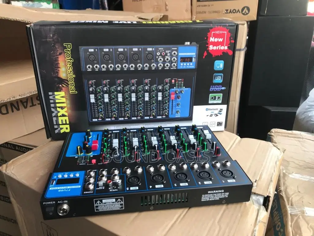 Yamaha USB LED 7 Channel Mixing Console Professional Audio