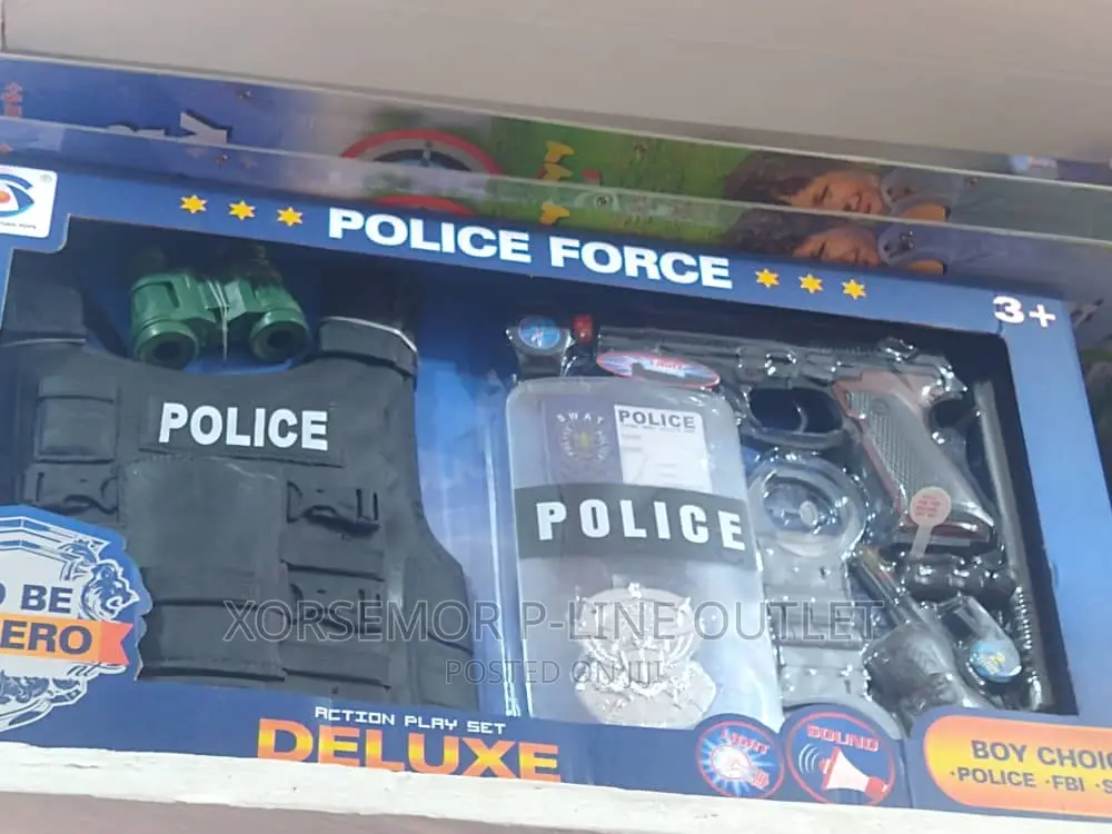 Kids Police Force Vest