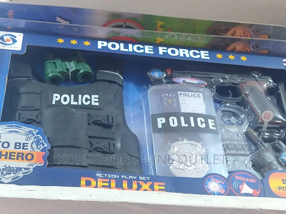 Kids Police Force Vest