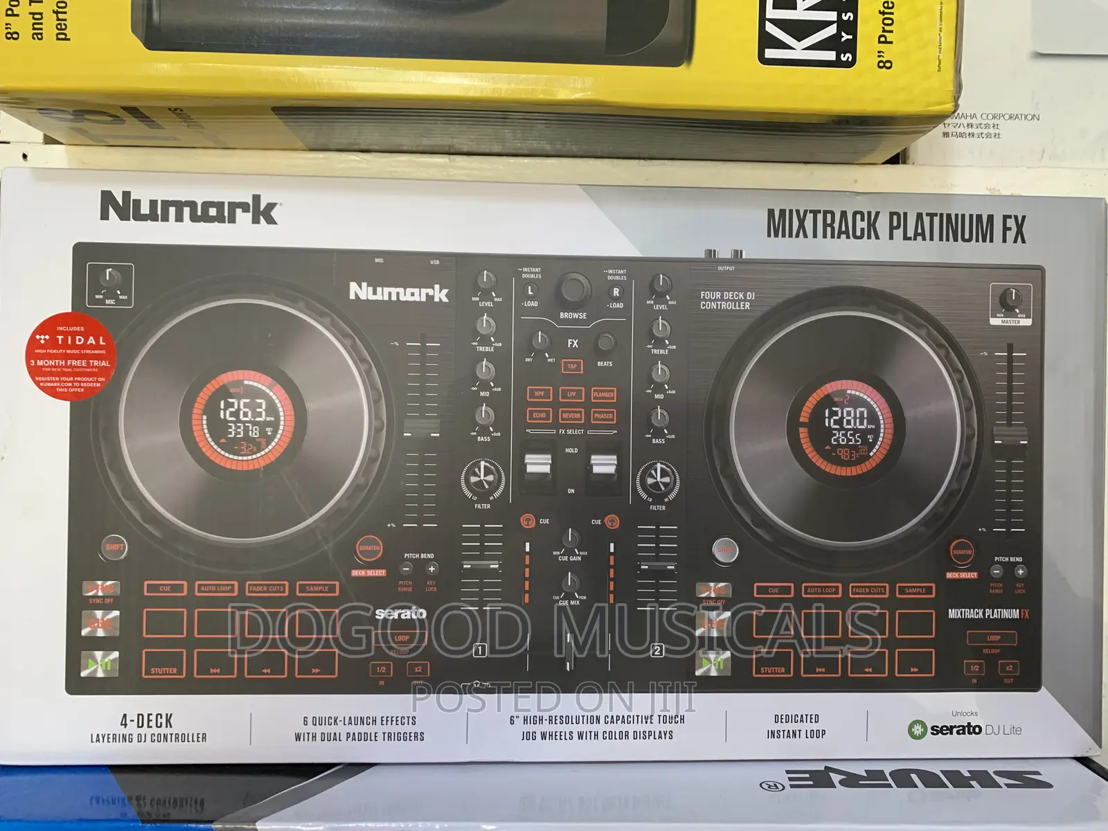 Numark Mixtrack Platinum FX Dj Controller