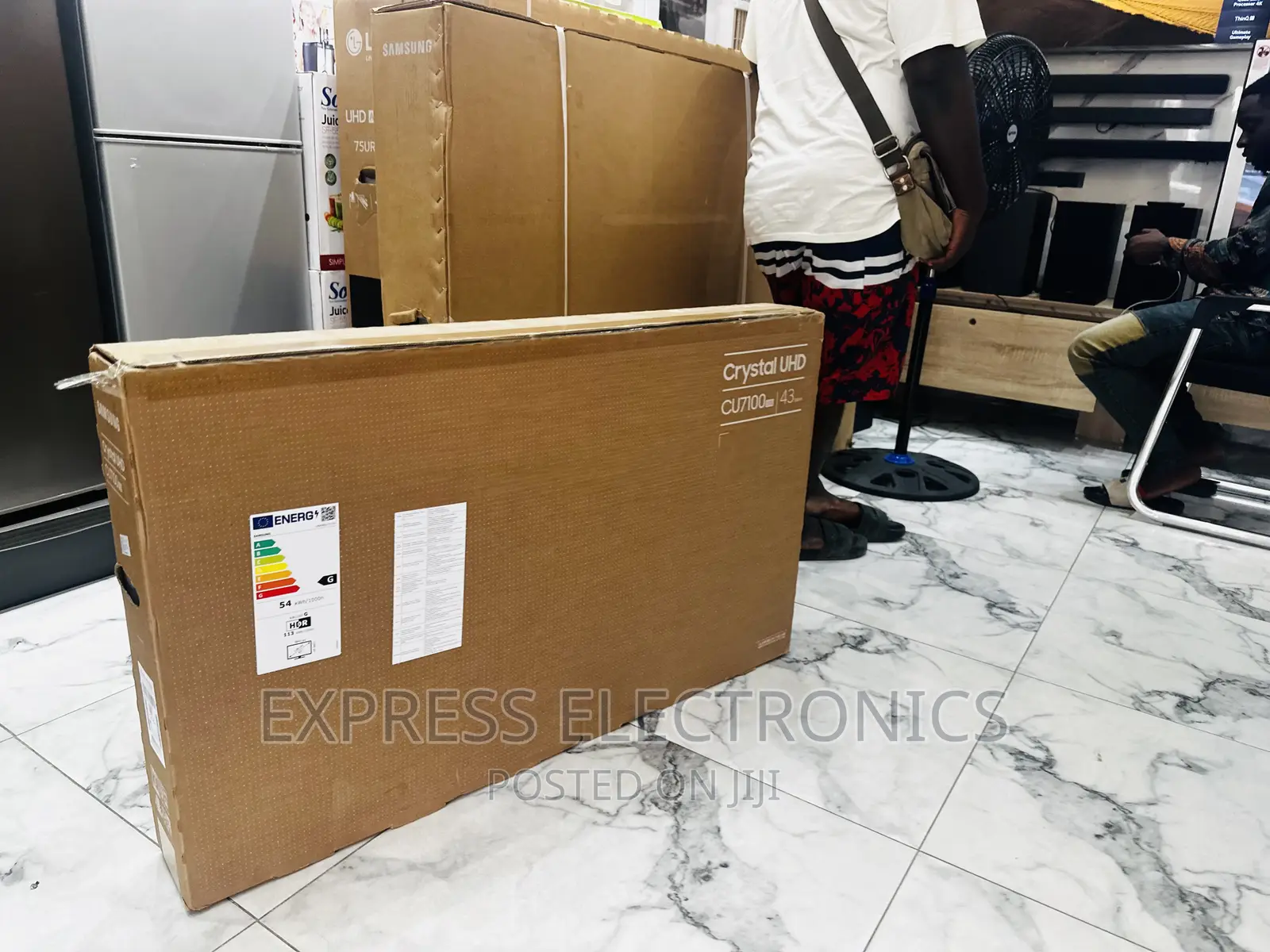 Samsung UHD Smart 43”Cu7171 Slim Sleek New