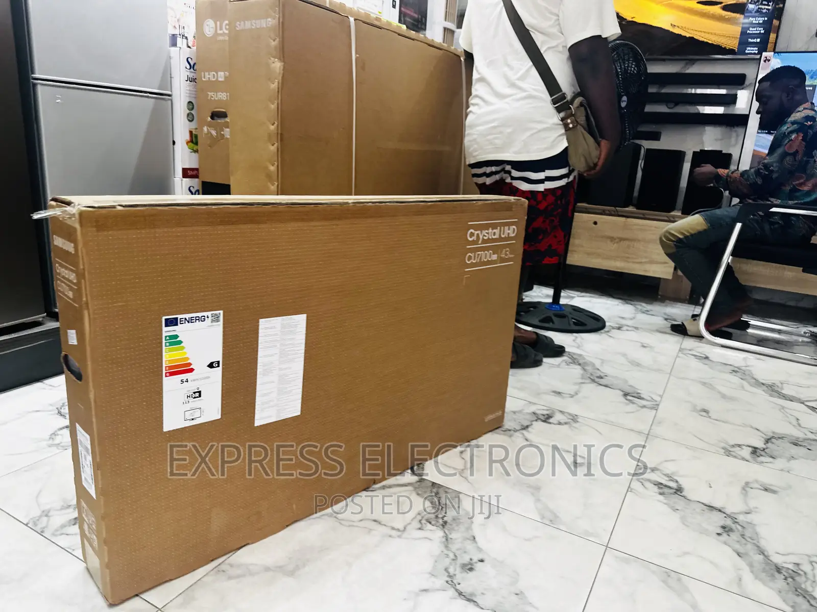 Samsung UHD Smart 43”Cu7171 Slim Sleek New