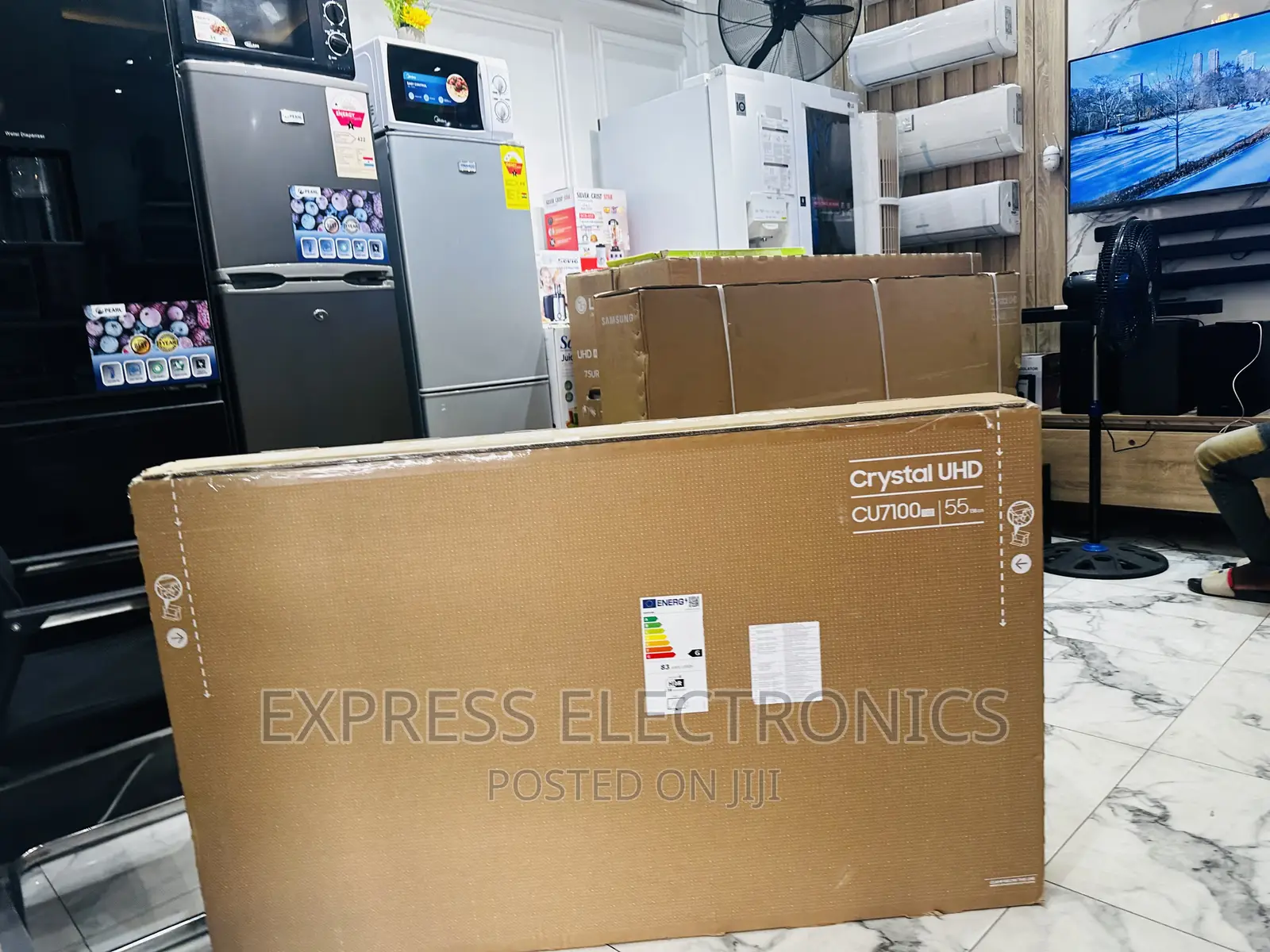 Foreign Standard Sleek Slim UHD Smart Samsung 55”Cu7712