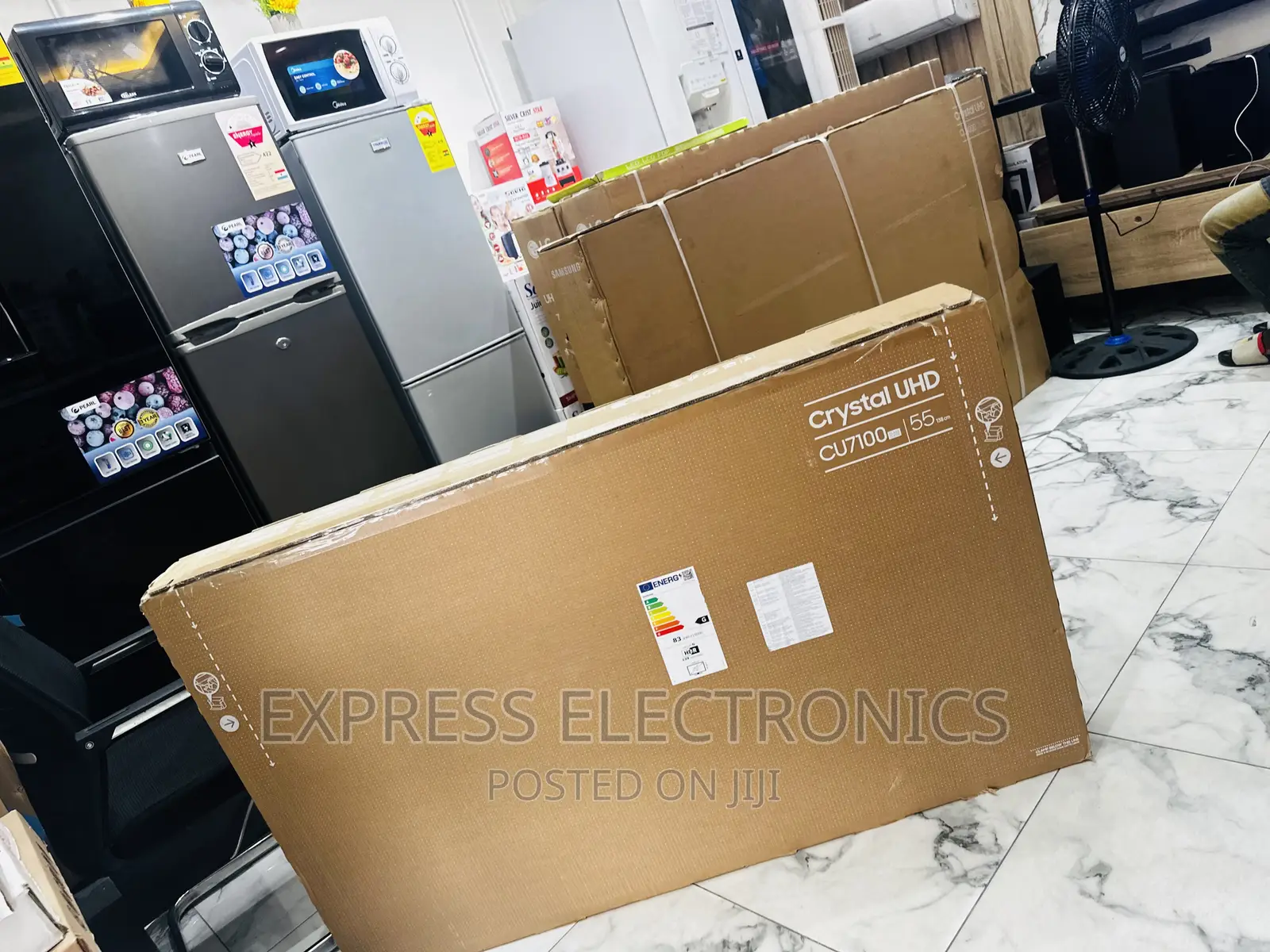 Foreign Standard Sleek Slim UHD Smart Samsung 55”Cu7712